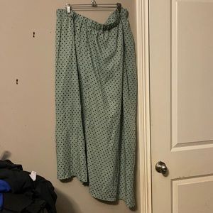 Shein Curve Polka Dot Skirt